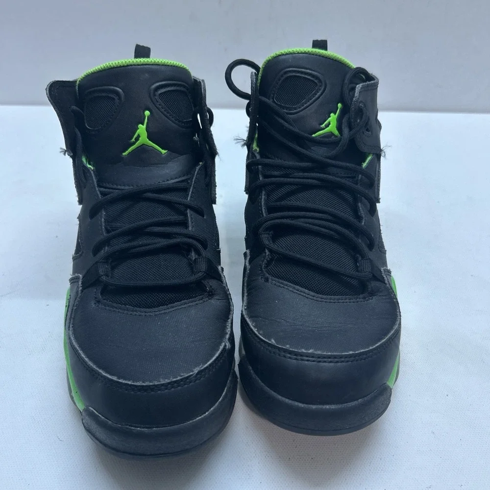 Jordan Flight Club 91 Black Green Strike Size 6 Y Youth DM1685-003